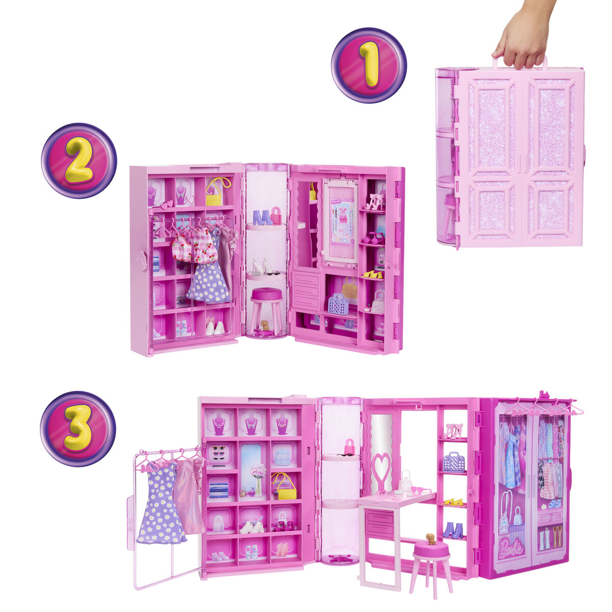 Docka Barbie Skåp - 2