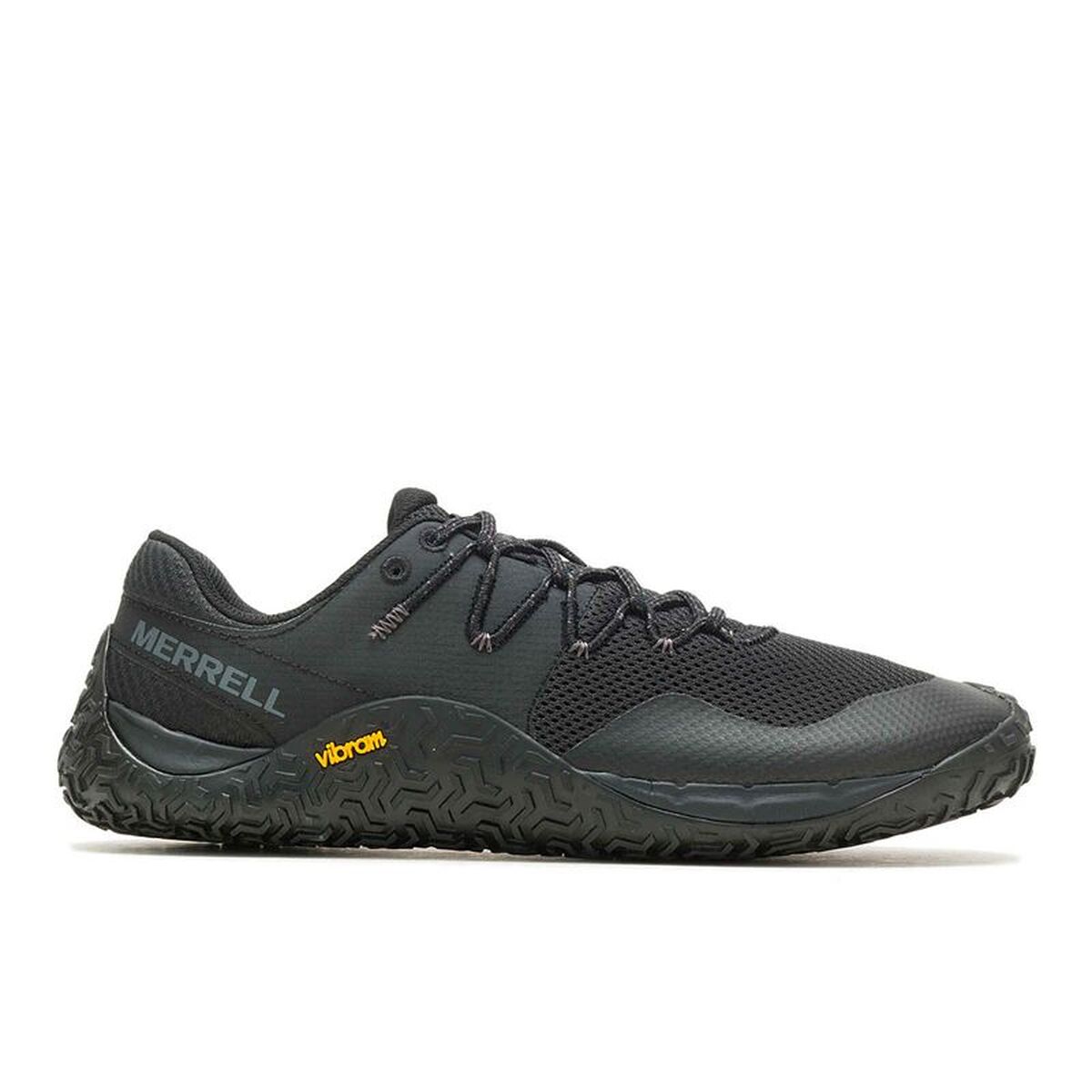 Herr trail löparskor (bergslöpning) Merrell Trail Glove 7 Svart
