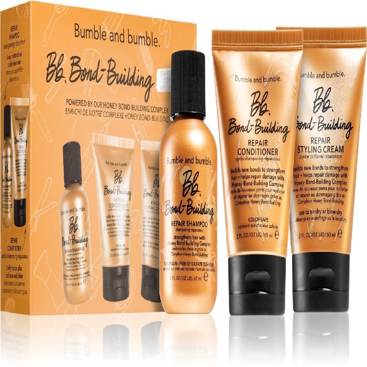 Återuppbyggande intensiv behandling Bumble & Bumble Bond-Building Starter Kit
