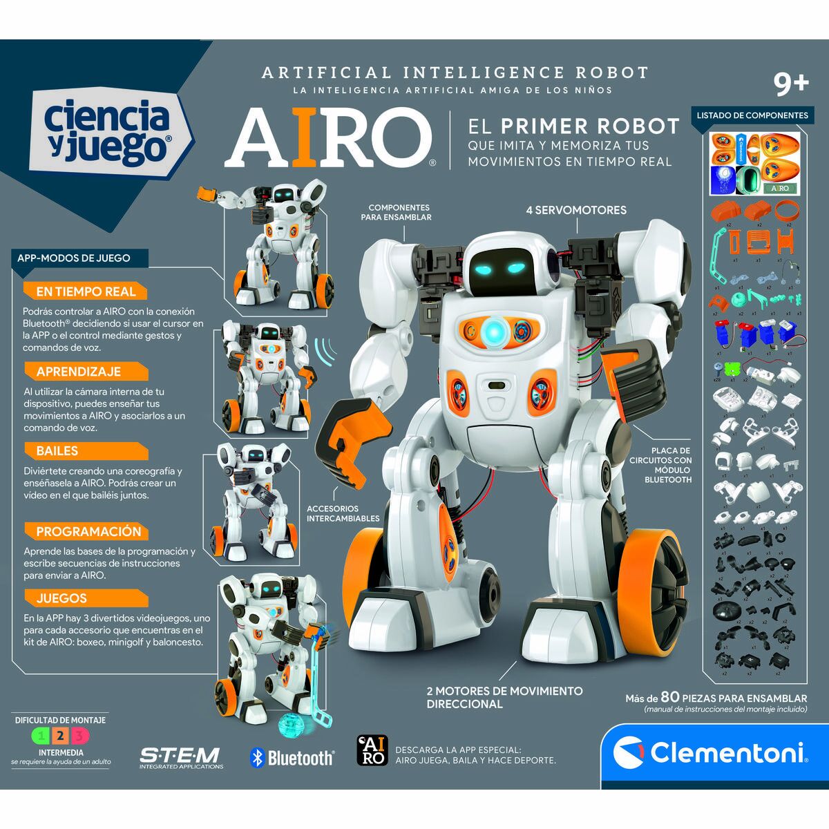 Interaktiv robot Clementoni Airo - 3