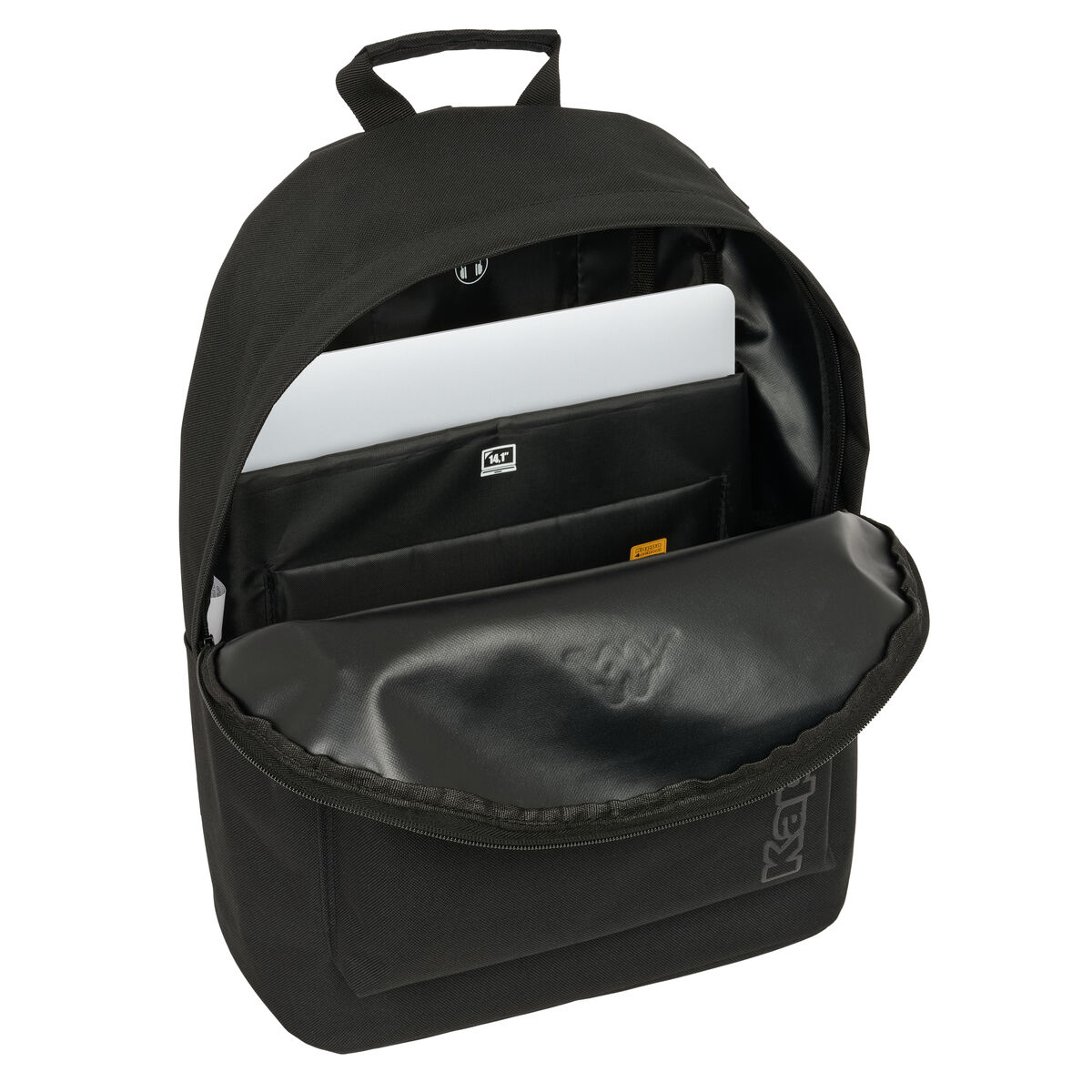 Skolryggsäck Kappa kappa basics Svart 31 x 41 x 16 cm - 2