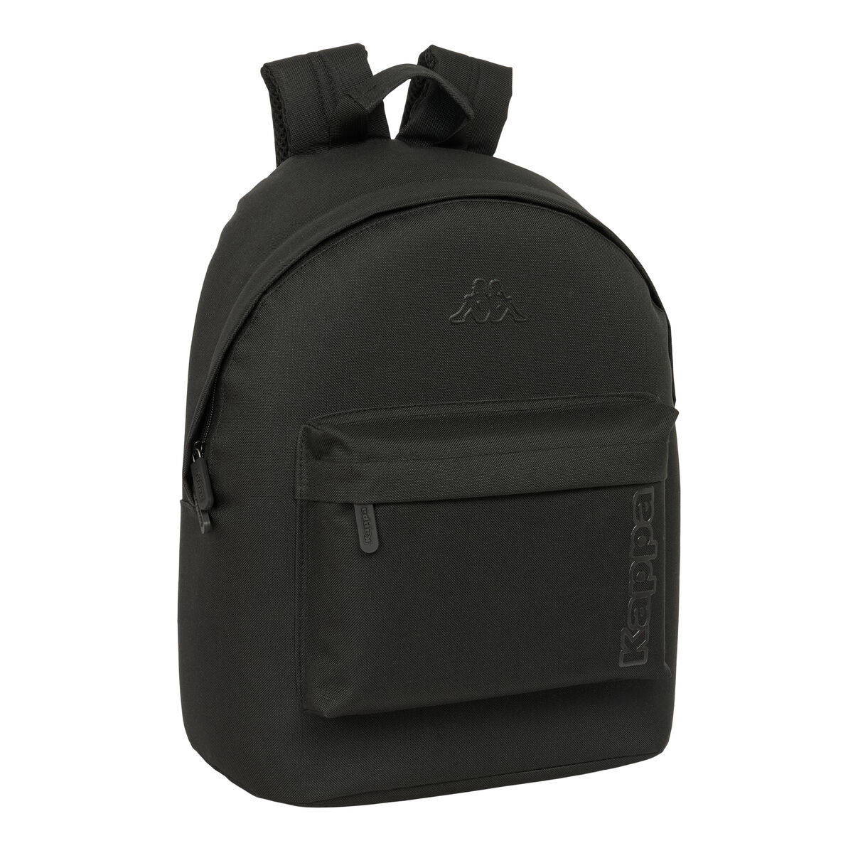 Skolryggsäck Kappa kappa basics Svart 31 x 41 x 16 cm