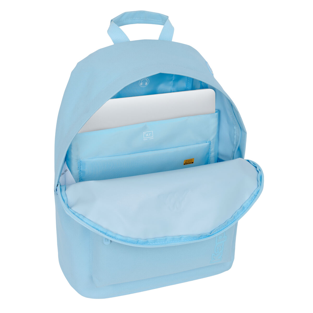 Skolryggsäck Kappa kappa basics Celeste 31 x 41 x 16 cm - 2