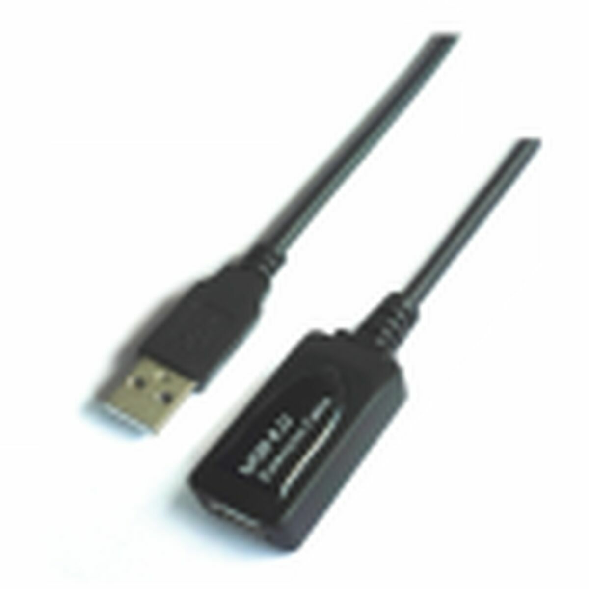 USB 2.0-kabel Aisens A101-0019 Svart 10 m