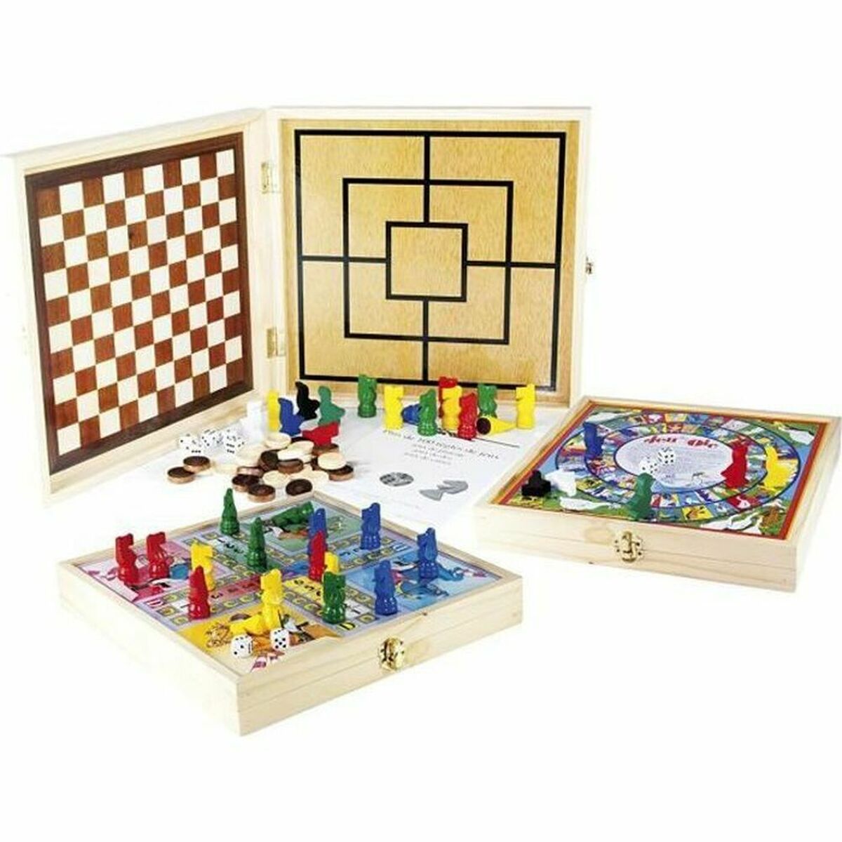 Sällskapsspel  Wooden Box