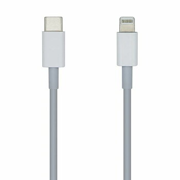 Kabel USB-C till Lightning Aisens A102-0442 Vit 1 m
