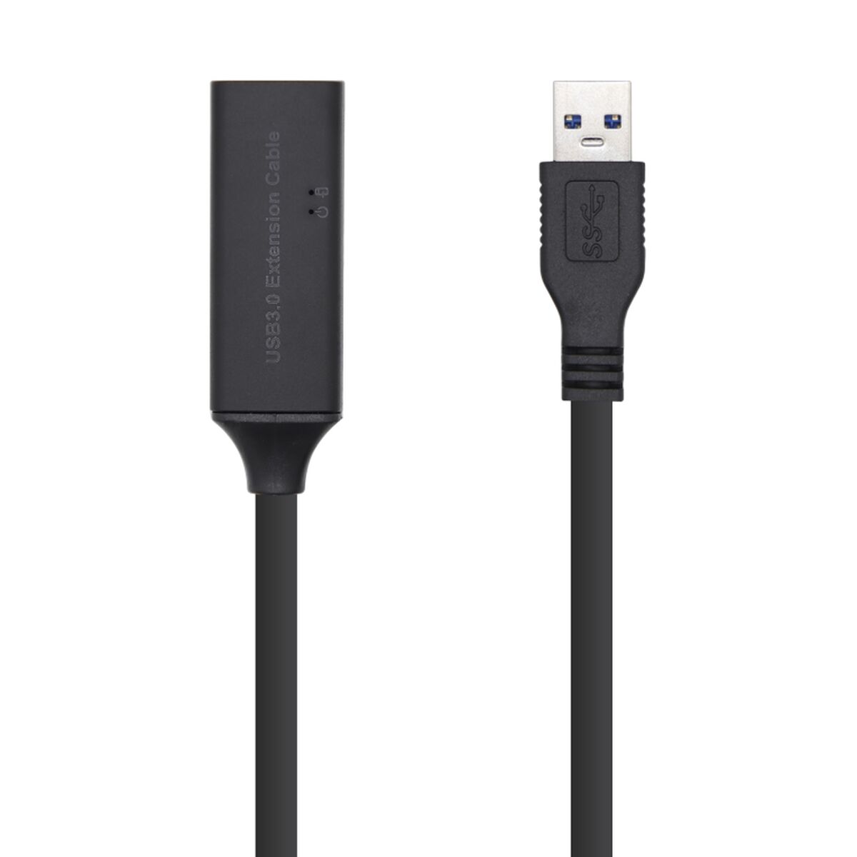 Adapter USB Aisens A105-0407 Svart 5 m USB 3.0