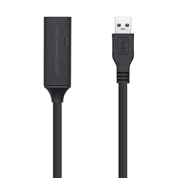 Adapter USB Aisens A105-0407 Svart 5 m USB 3.0