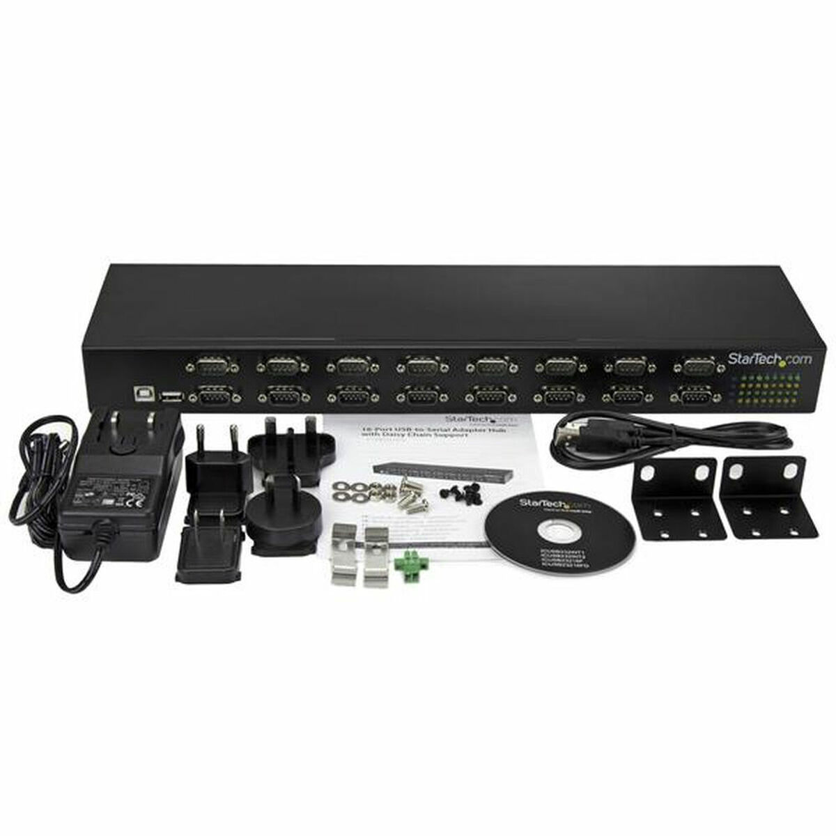 USB-HUB Startech ICUSB23216FD Svart USB-RS232