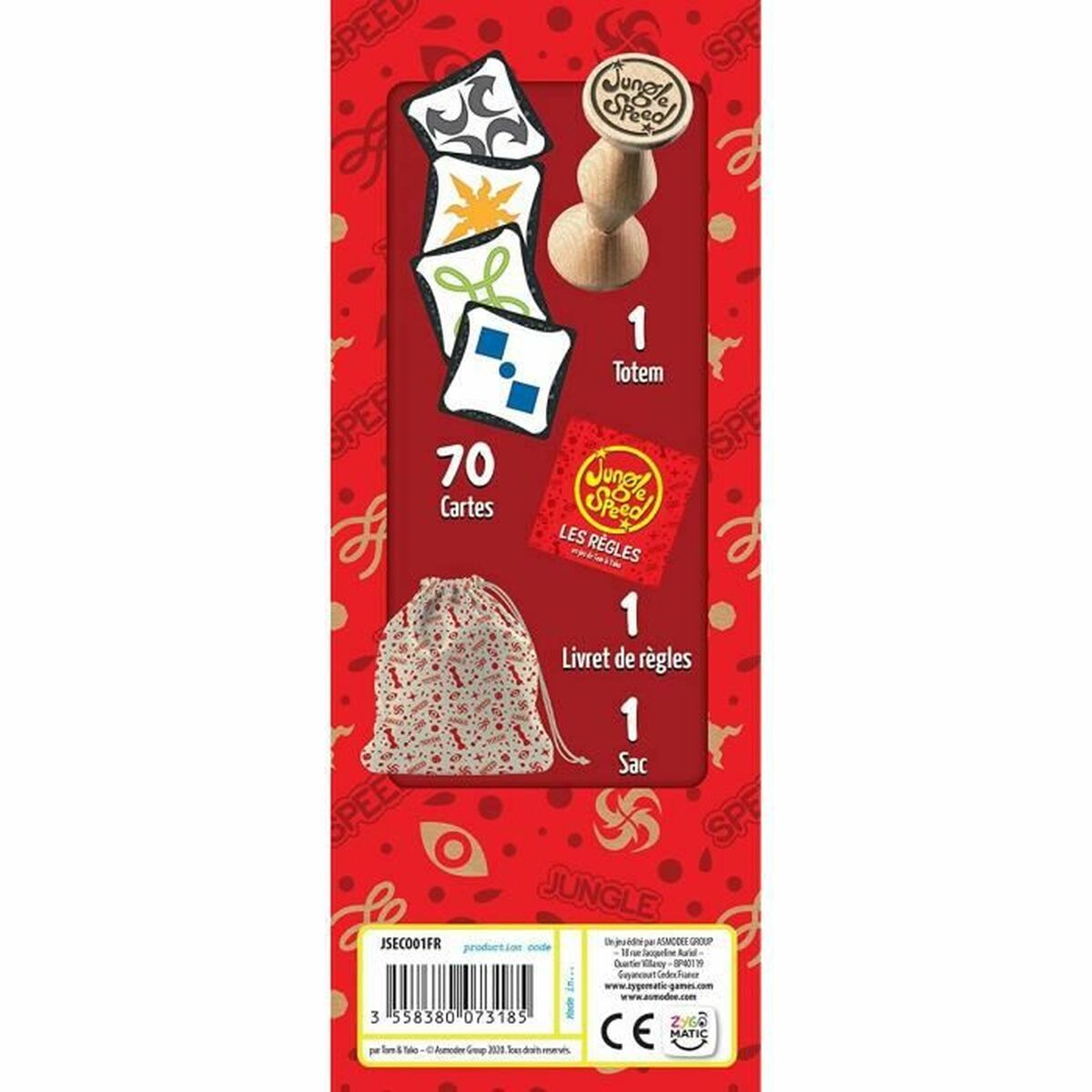 Sällskapsspel Asmodee Jungle Speed (FR) - 3