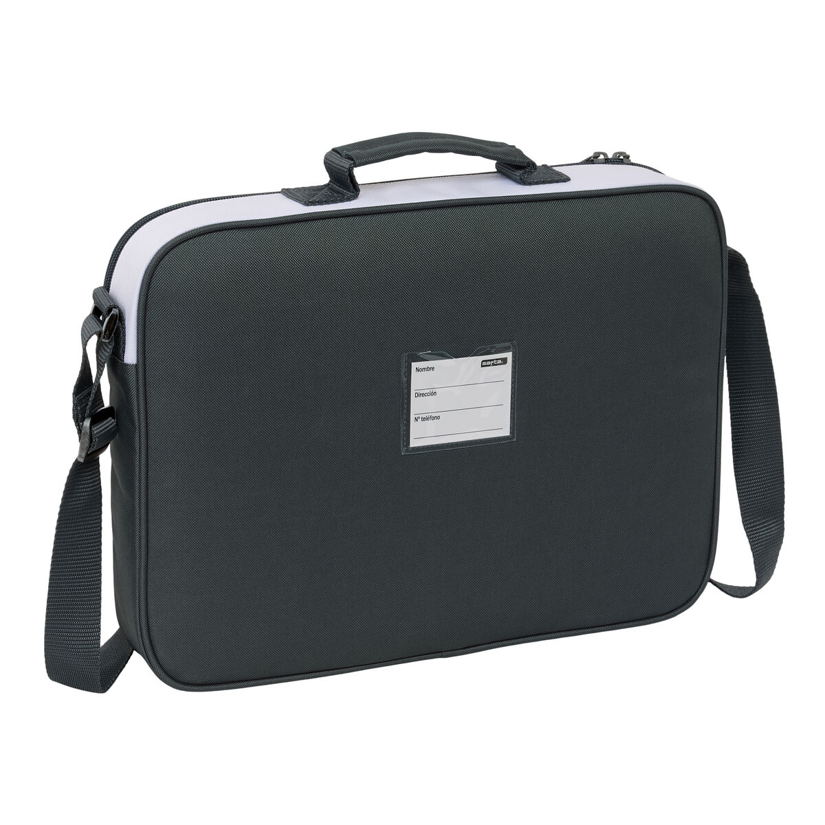 Skolryggsäck Real Madrid C.F. Vit 38 x 28 x 6 cm - 2