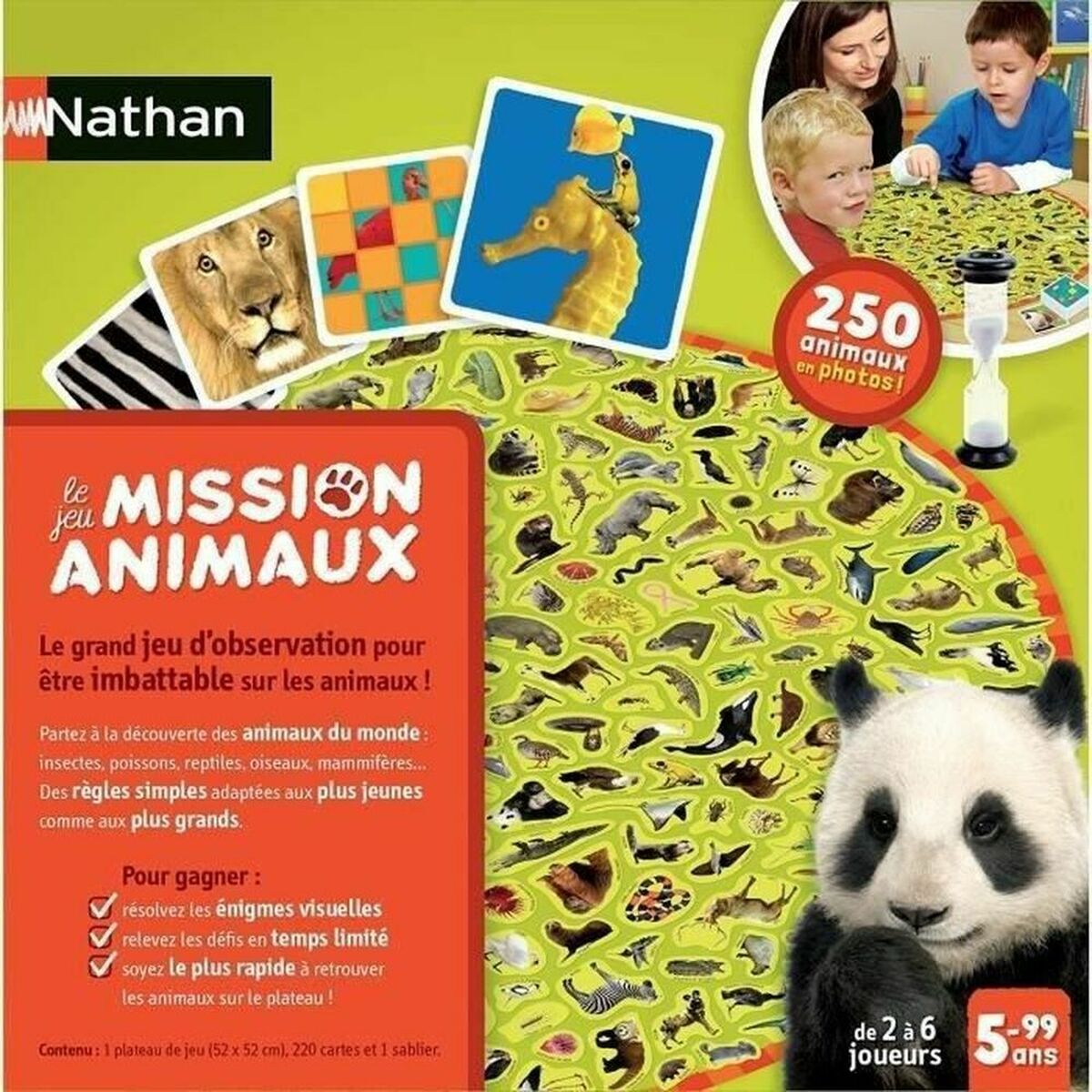 Sällskapsspel Nathan Mission animaux - 3