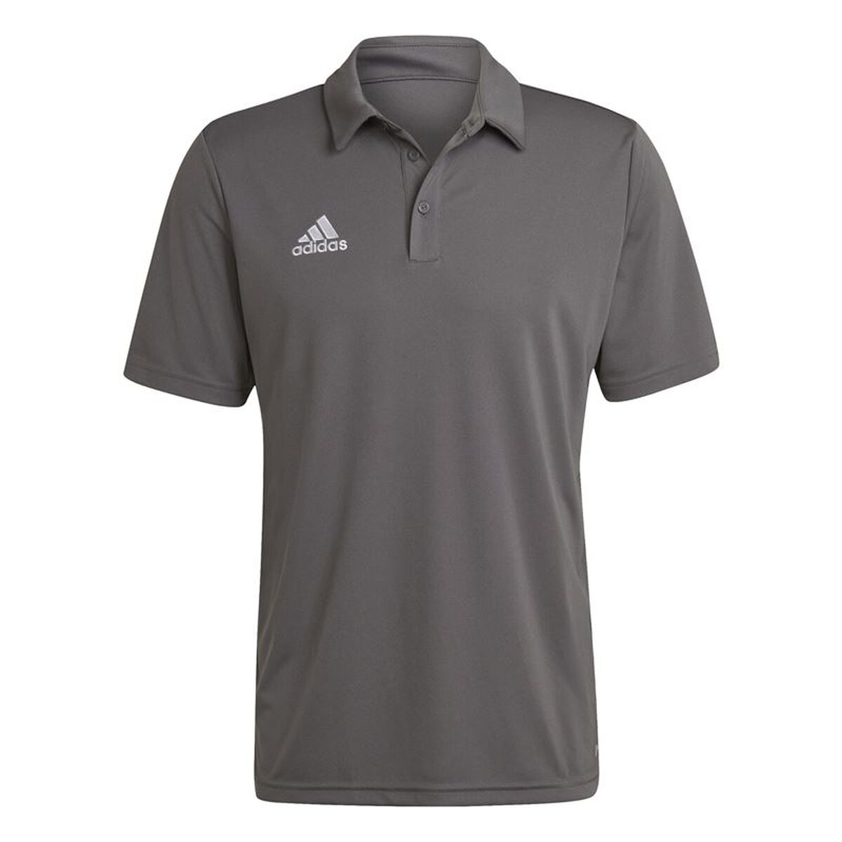 Polotröja kortärmad Herr Adidas H57486 Mörkgrå XL