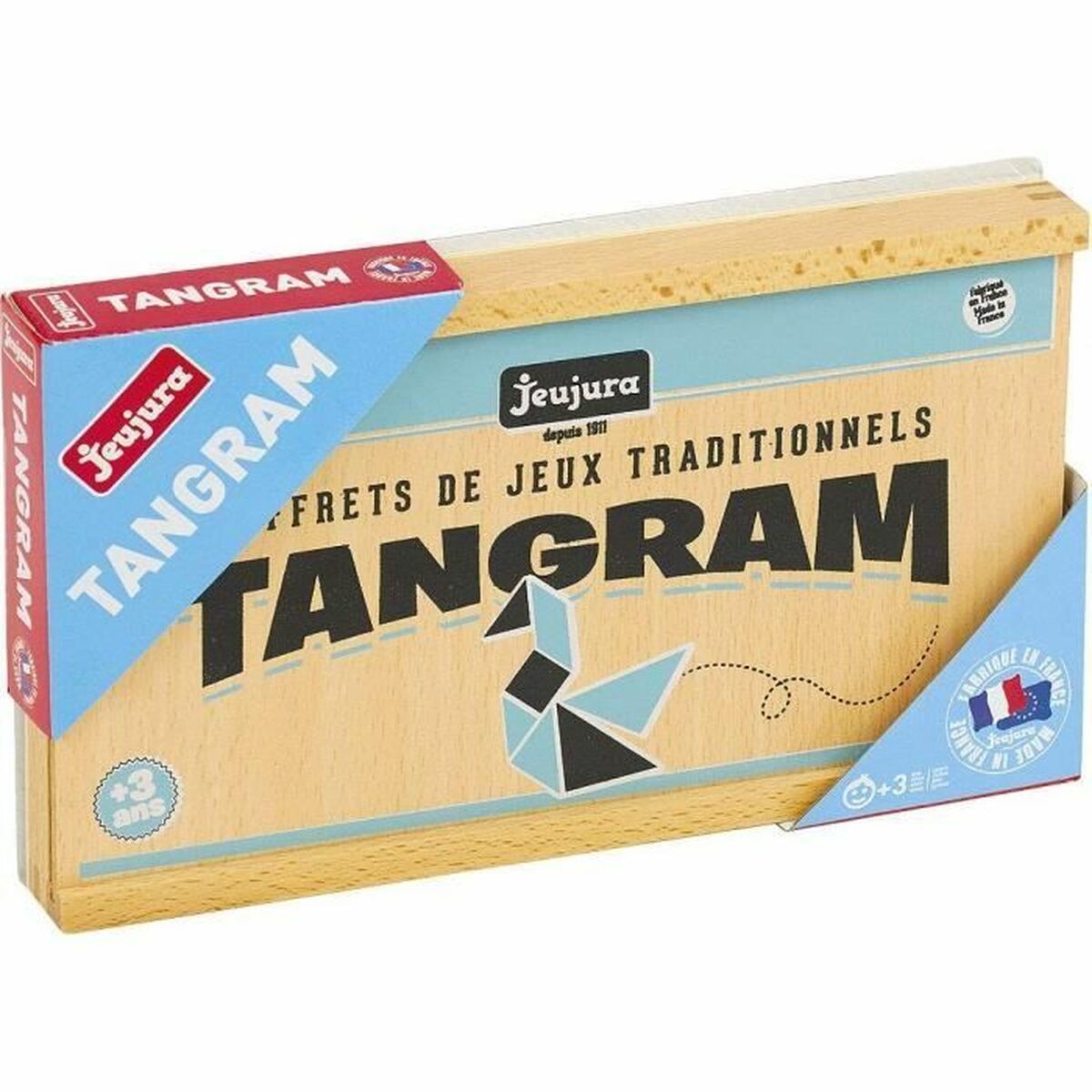 Sällskapsspel Jeujura Tangram J8144 24 x 3 x 14 cm Trä - 2