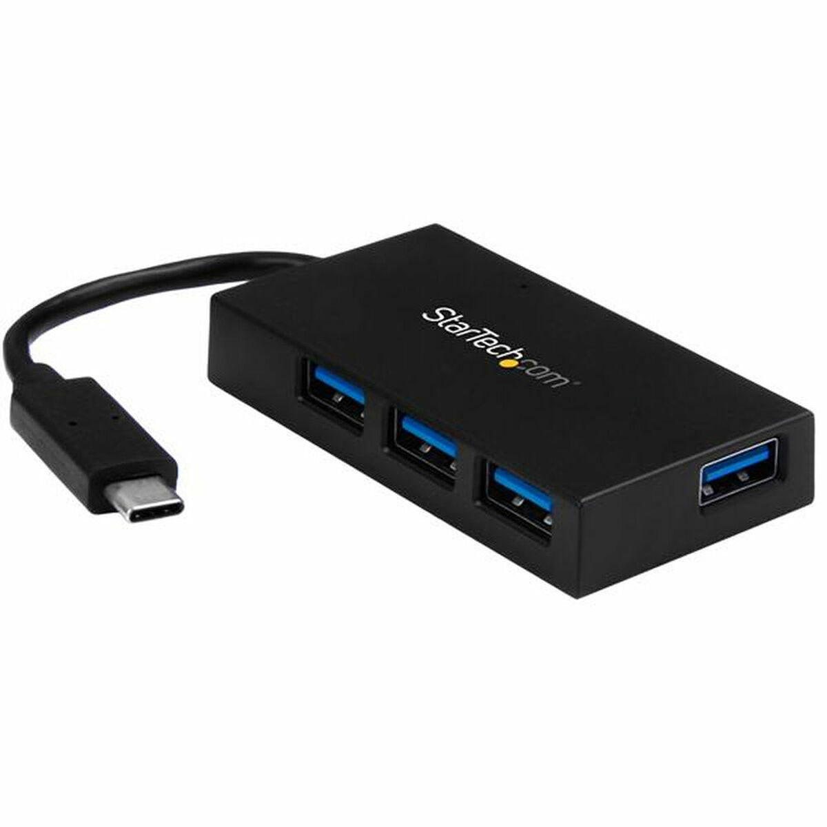 USB-HUB Startech HB30C4AFS Vit Svart