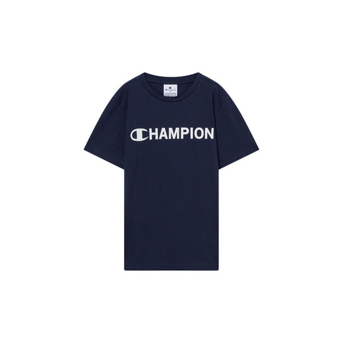 Barn T-shirt med kortärm Champion Graphic Shop Marinblå