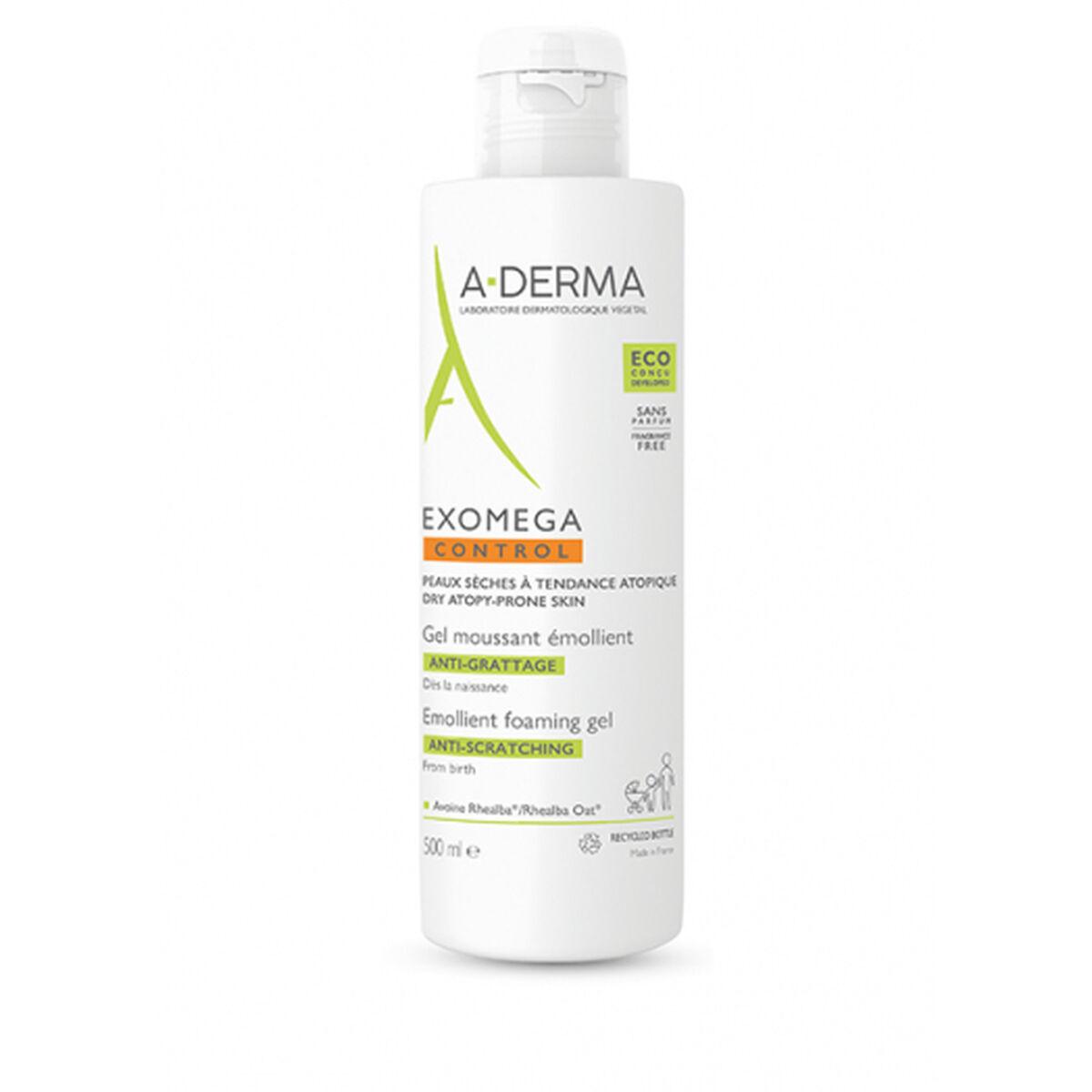 Avslappnande kroppsemulsion A-Derma Exomega Control 500 ml