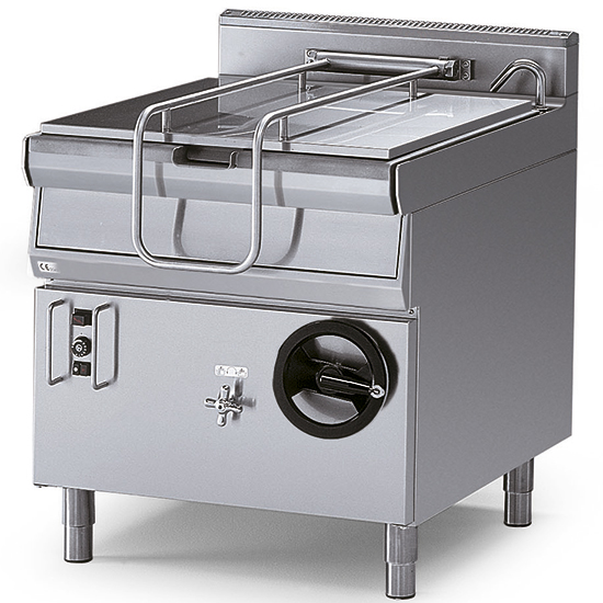Gas luta brattpan, 112 liter