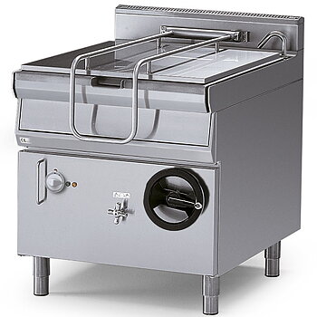 Elektriskt fällbart brattpan, 70 liter