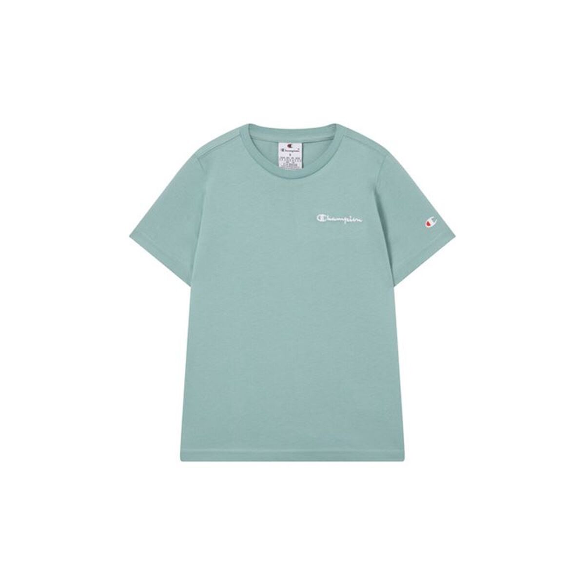 Barn T-shirt med kortärm Champion Icons Contrast Aquamarine