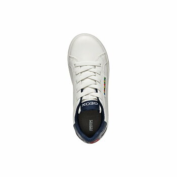 Sportskor Casual Geox Eclyper Vit Marinblå