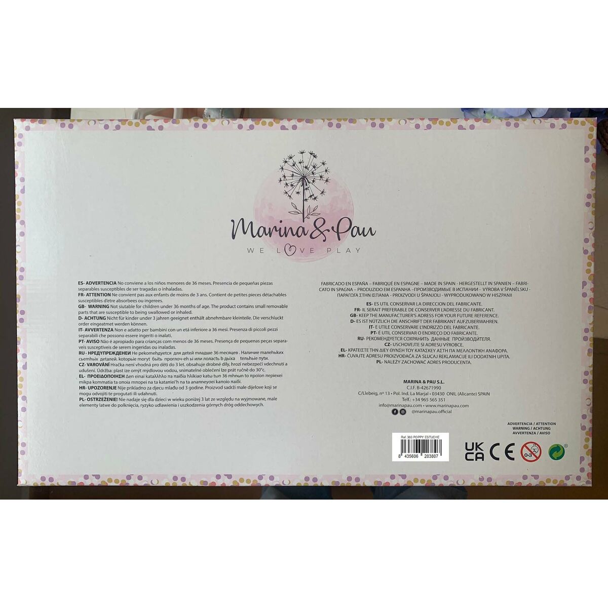 Bebisdocka Marina & Pau Poppy 37 cm - 3