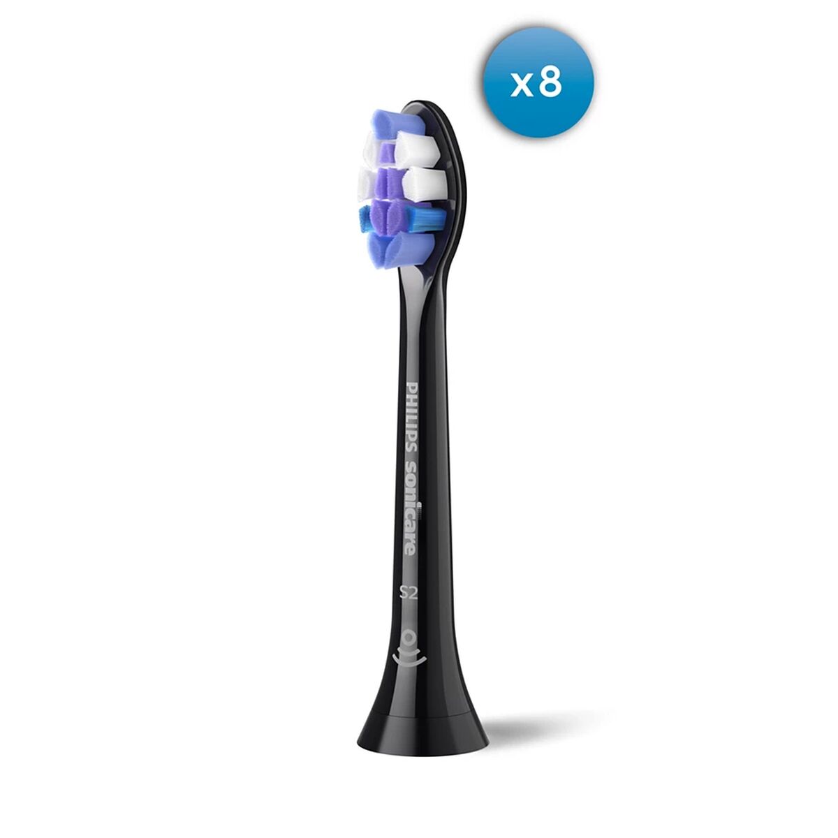 Tandborsthuvud Philips HX6058/88 Svart 8 antal