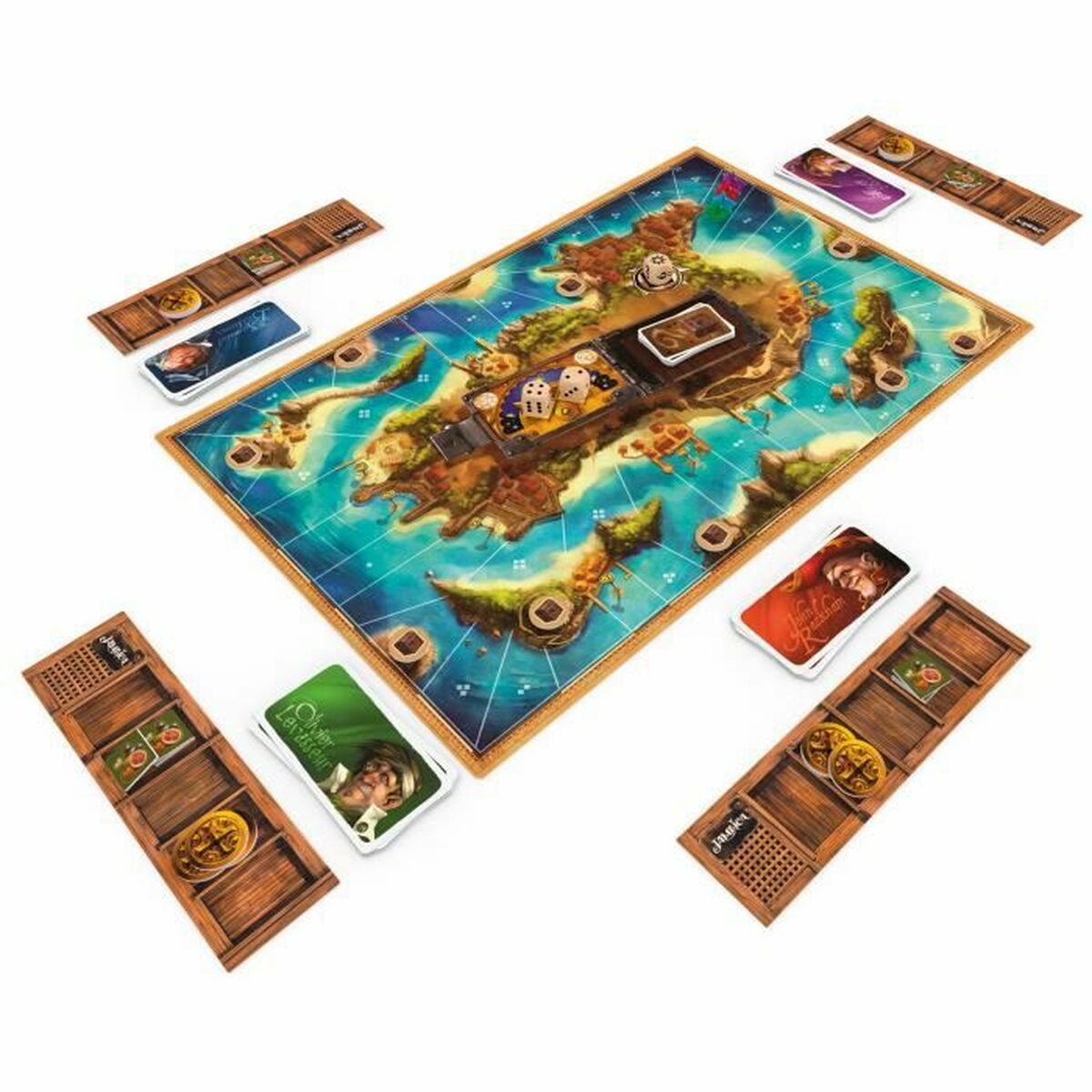 Sällskapsspel Asmodee Jamaican 29 x 7 x 29 cm - 3