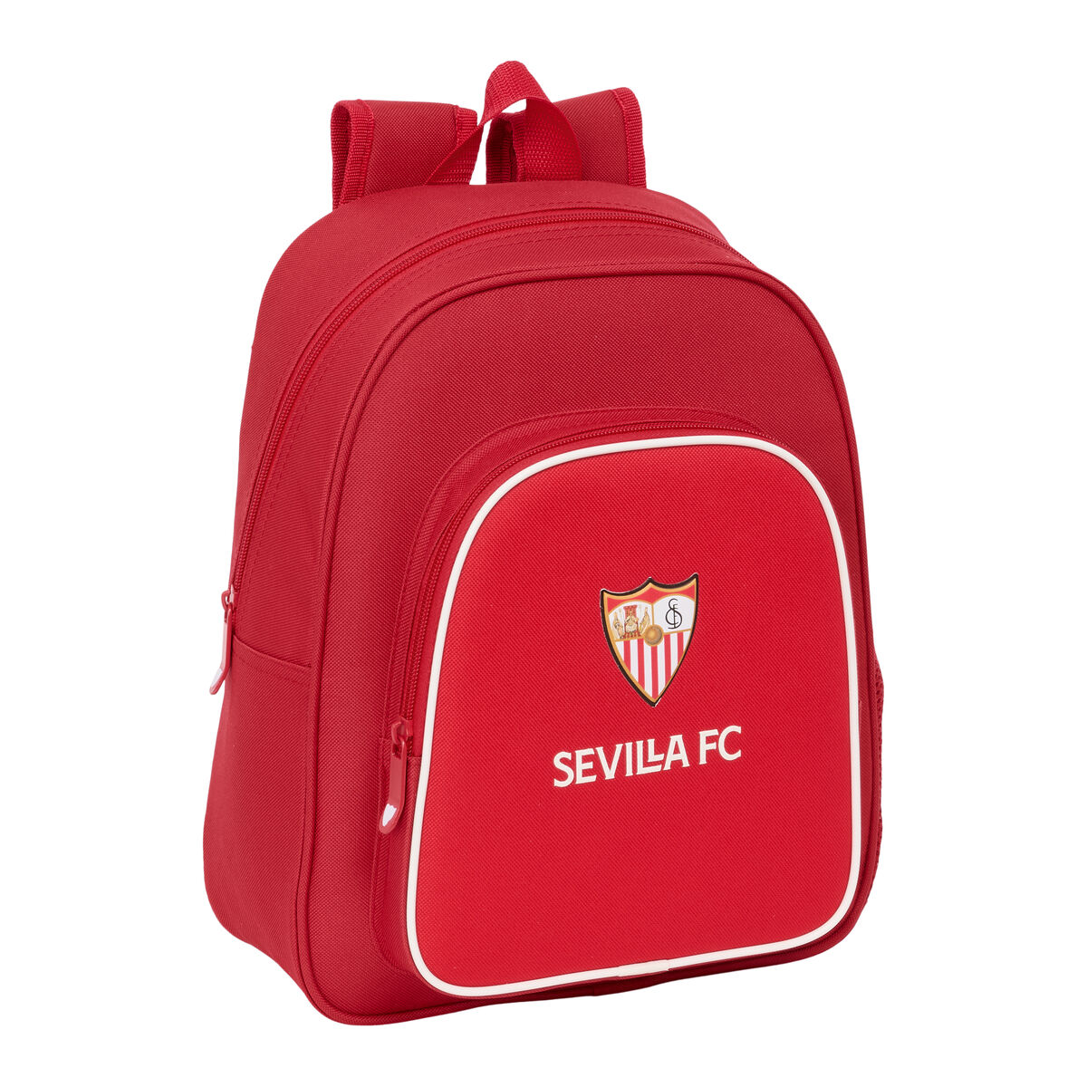 Skolryggsäck Sevilla Fútbol Club Röd 28 x 34 x 10 cm