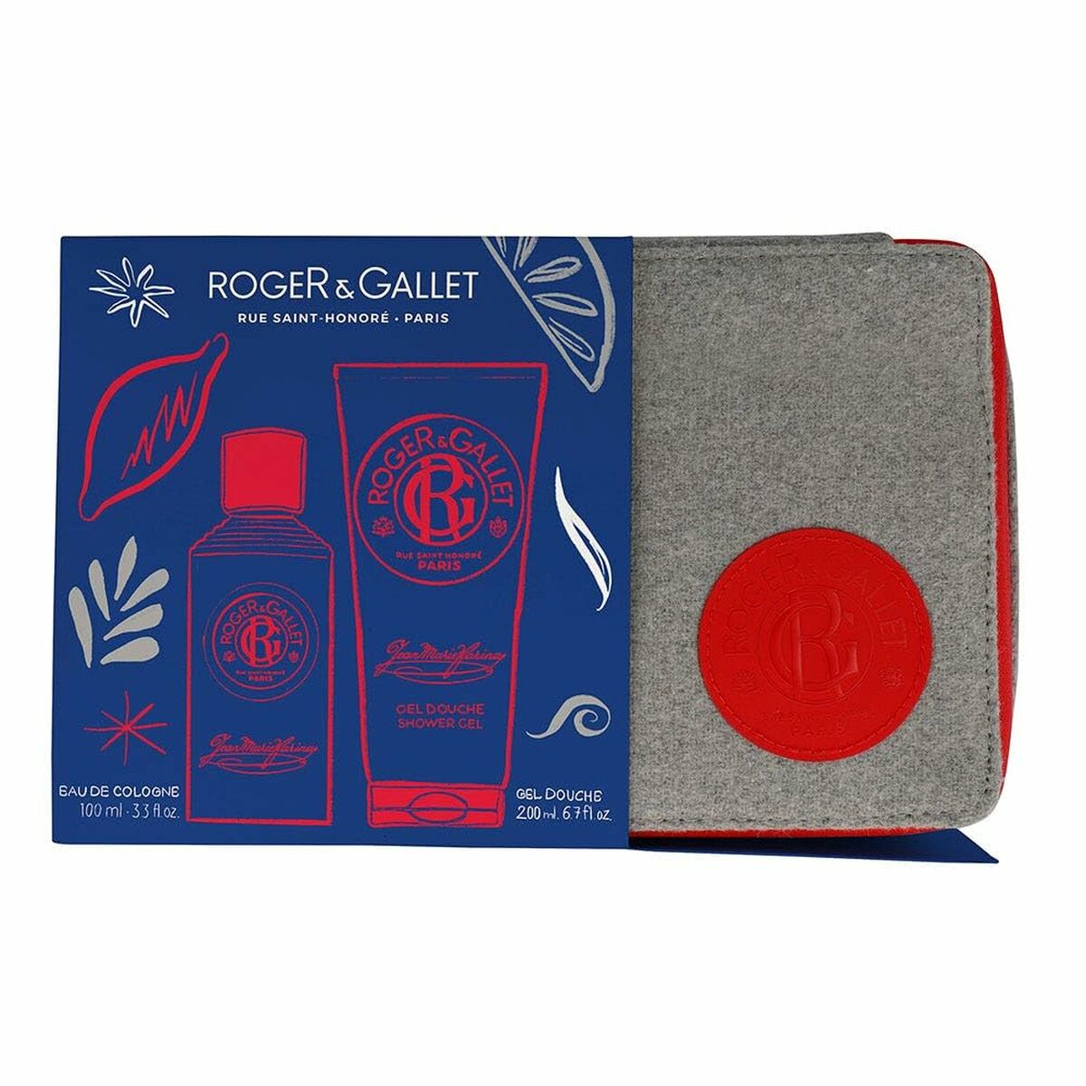Parfymset Damer Roger & Gallet JEAN-MARIE FARINA 2 Delar