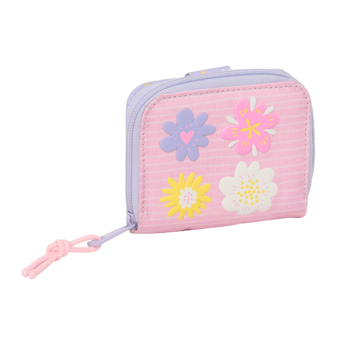 Plånbok Safta Bouquet Rosa Lila