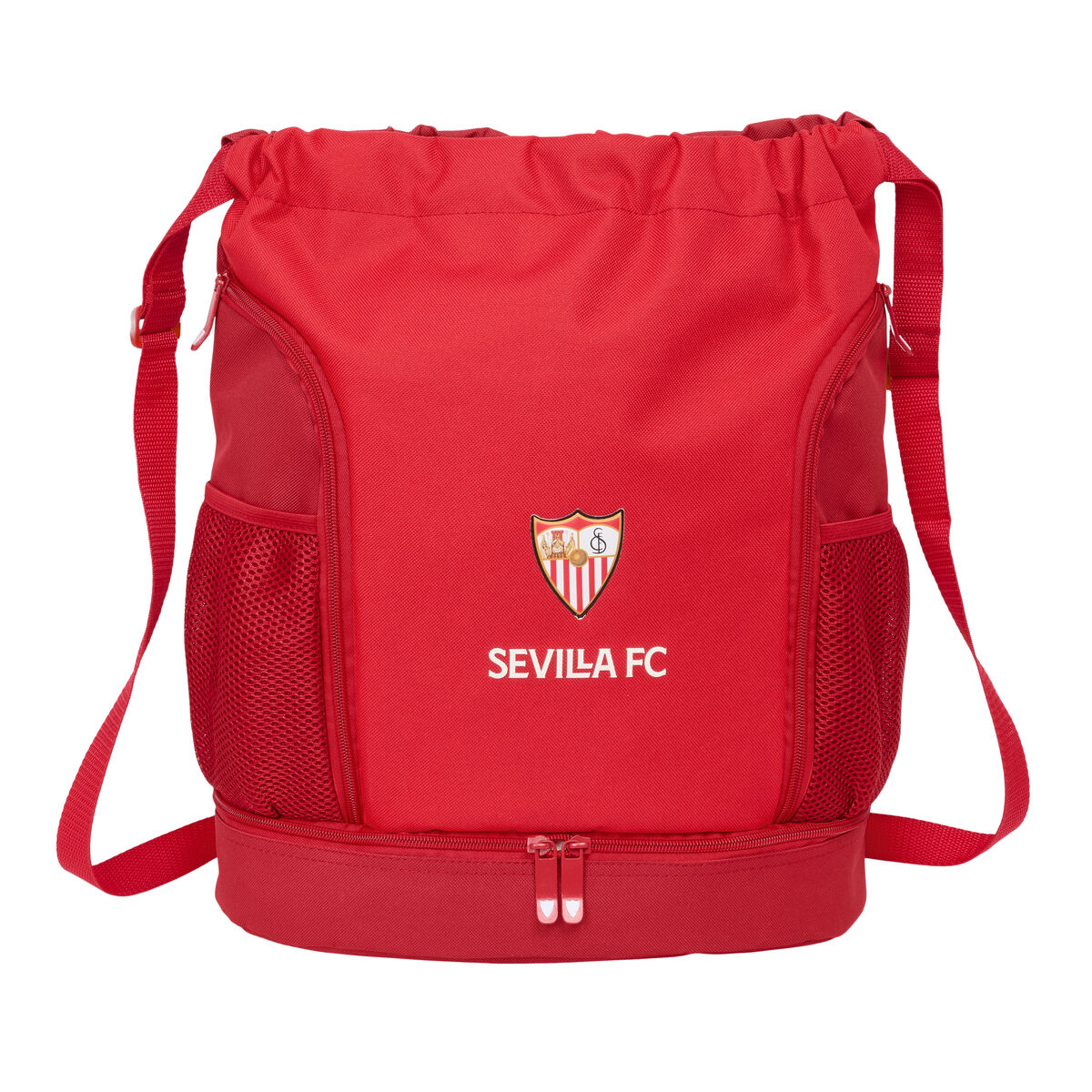 Skopåse med remmar Sevilla Fútbol Club Röd 35 x 40 x 1 cm