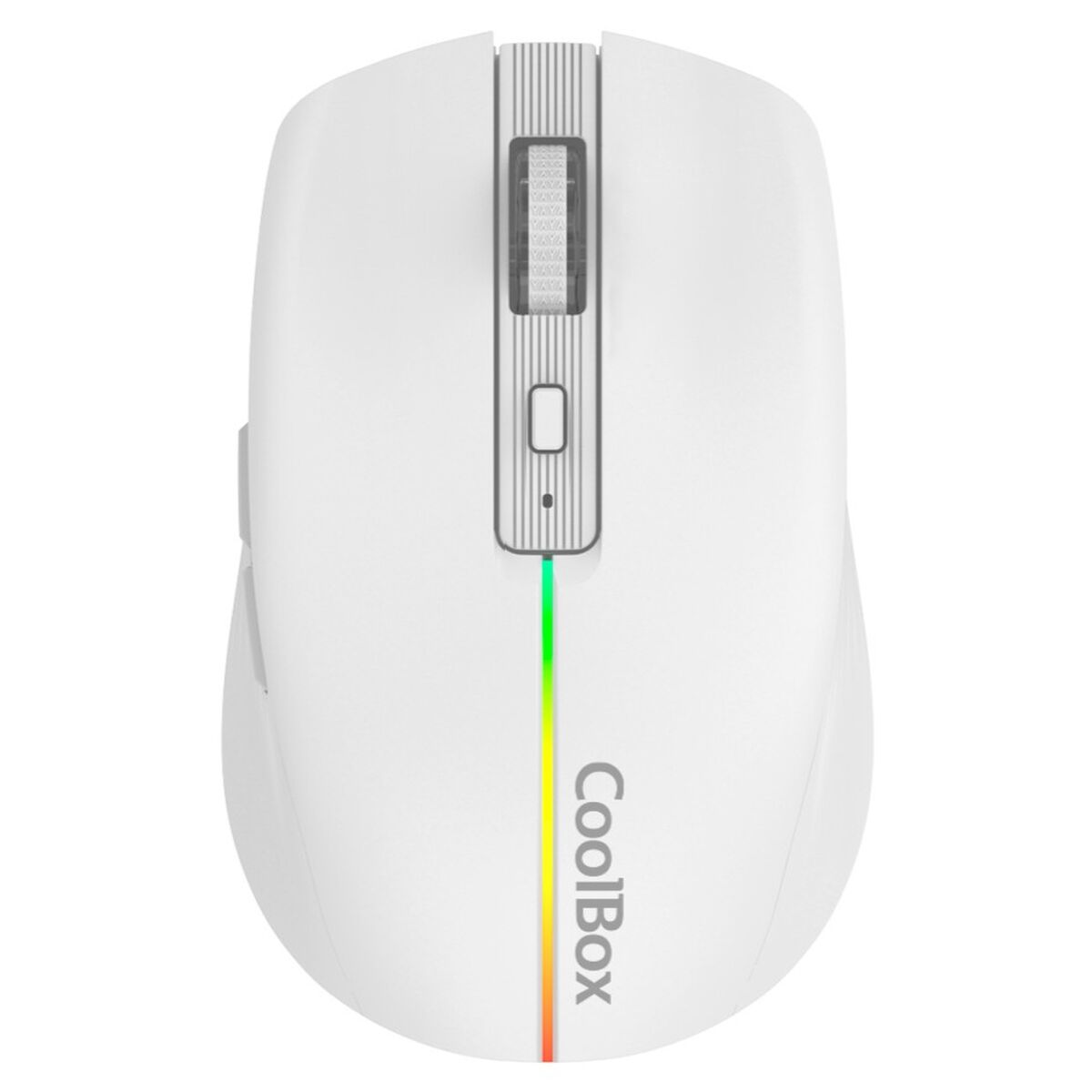 Gamingmus med musmatta CoolBox W01 Vit 1600 dpi