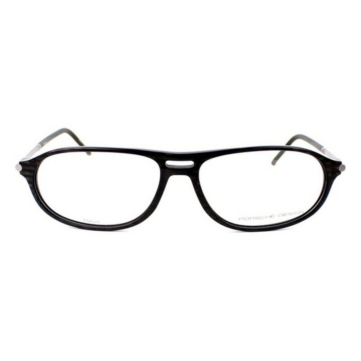 Glasögonbågar Porsche P8138-A Svart Grå ø 58 mm - 2