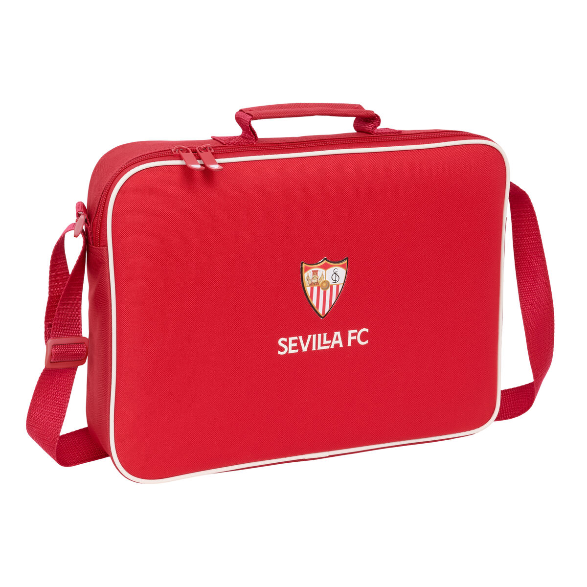 Skolväska Sevilla Fútbol Club Röd 38 x 28 x 6 cm