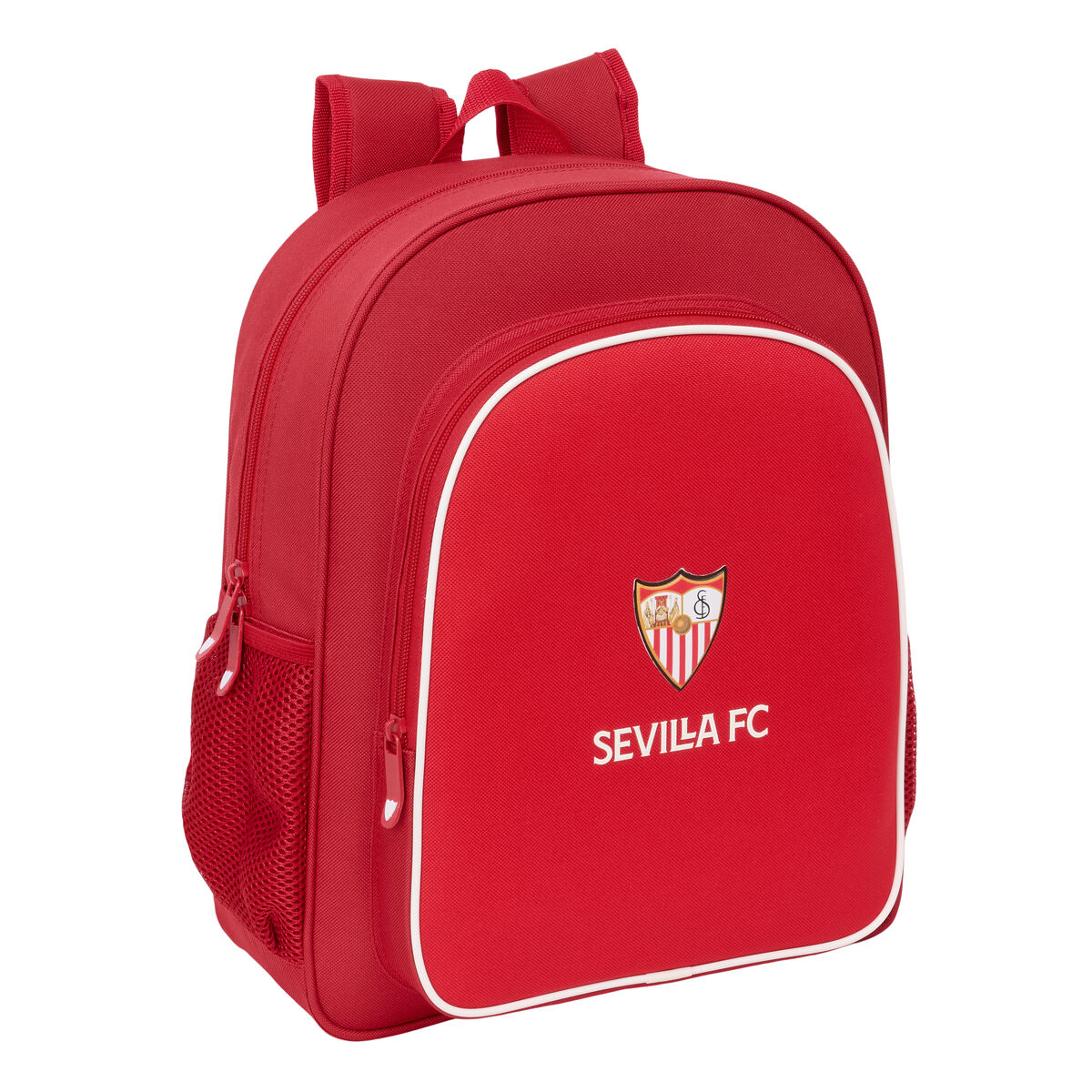 Skolryggsäck Sevilla Fútbol Club Röd 32 x 38 x 12 cm