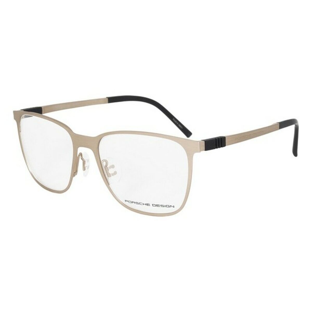 Glasögonbågar Porsche P8275-B Svart Gyllene Ø 55 mm