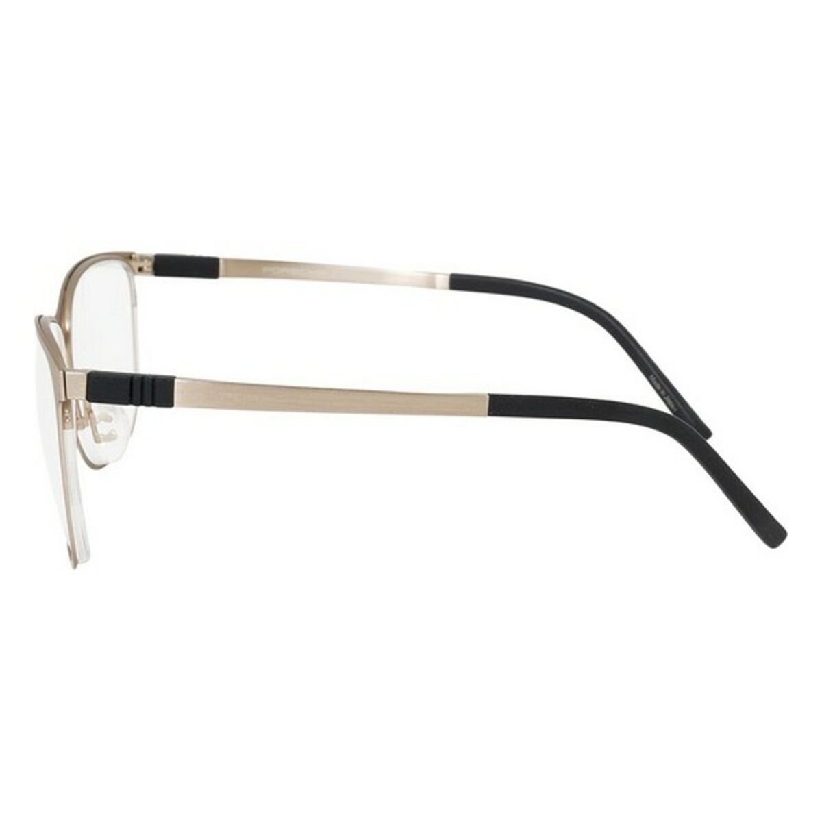 Glasögonbågar Porsche P8275-B Svart Gyllene Ø 55 mm - 3