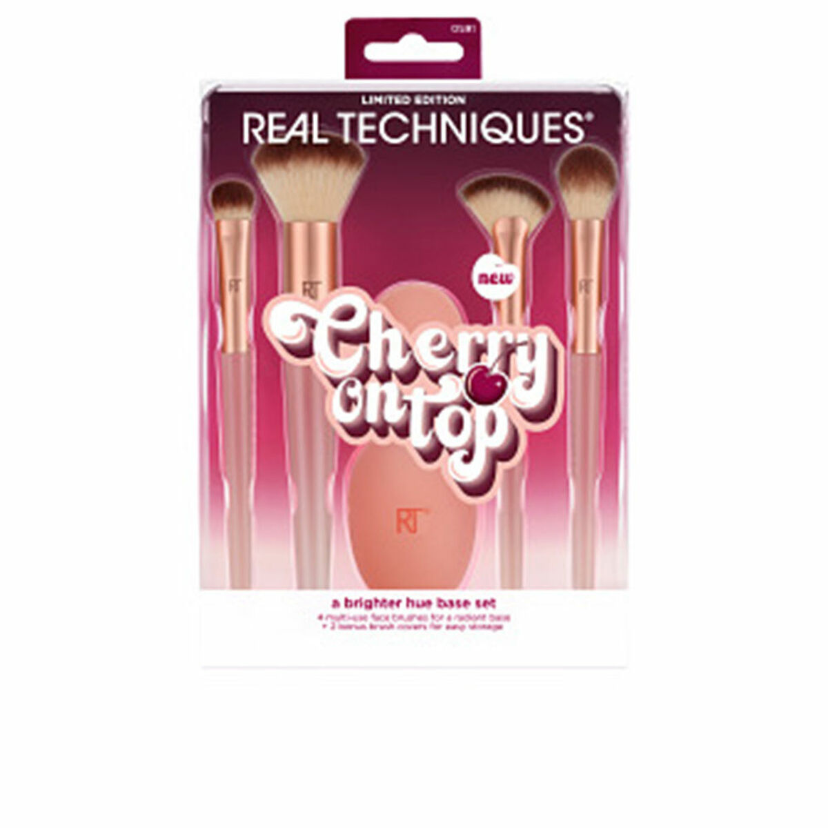 Sminkborste Real Techniques CHERRY ON TOP 6 Delar
