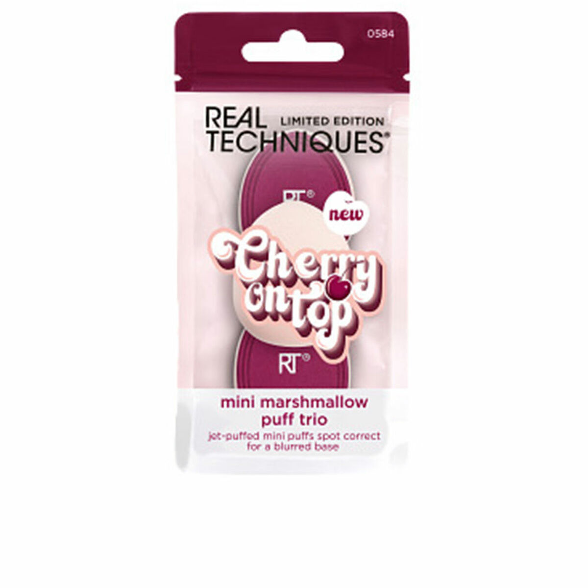 Sminksvamp Real Techniques CHERRY ON TOP 3 Delar