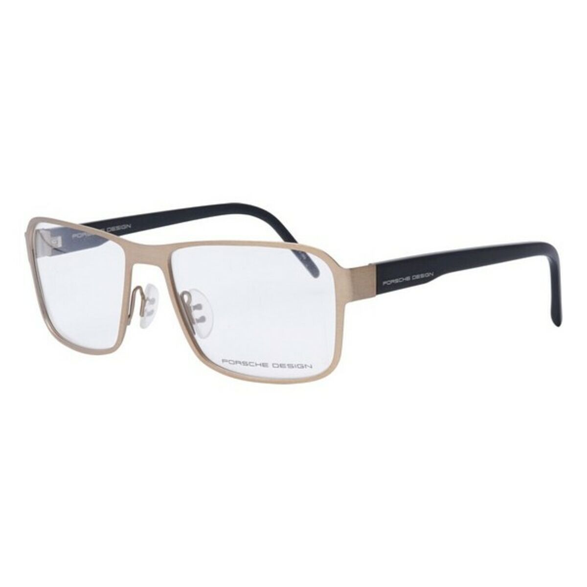 Glasögonbågar Porsche P8290-D Svart Gyllene ø 56 mm