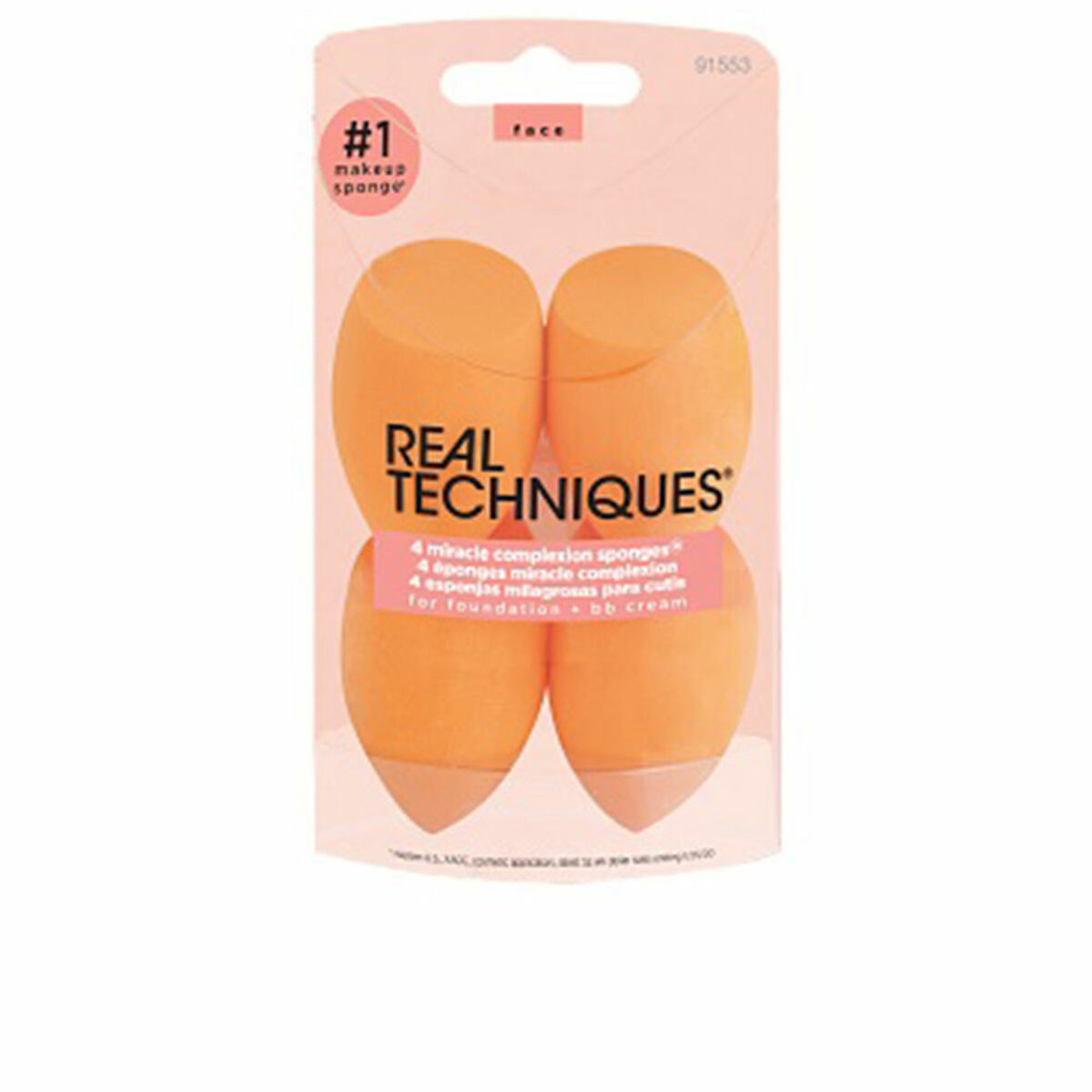 Sminkborste Real Techniques MIRACLE COMPLEXION 4 Delar
