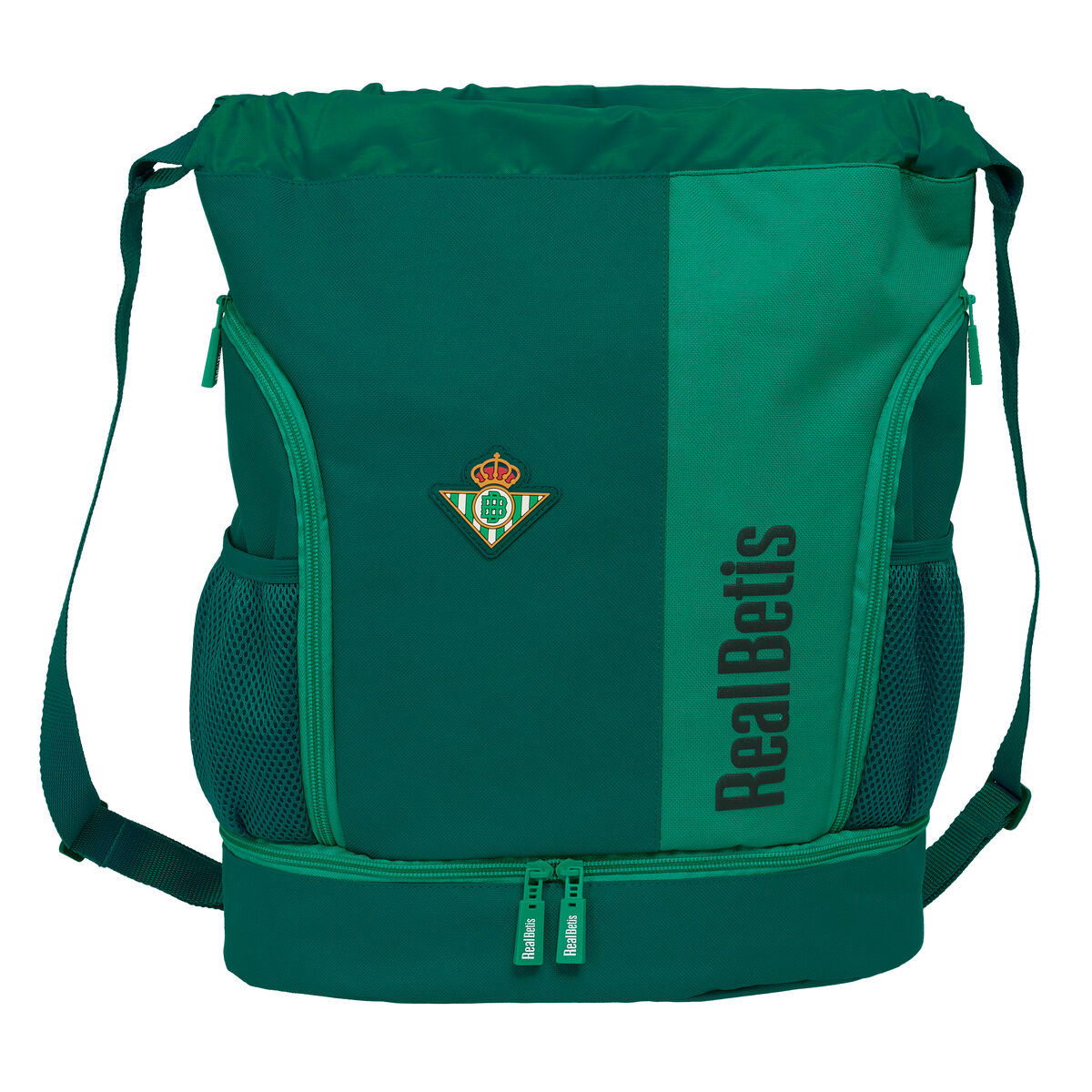Skopåse med remmar Real Betis Balompié Grön 35 x 40 x 1 cm