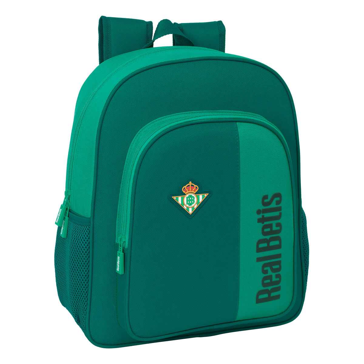 Skolryggsäck Real Betis Balompié Grön 32 x 38 x 12 cm