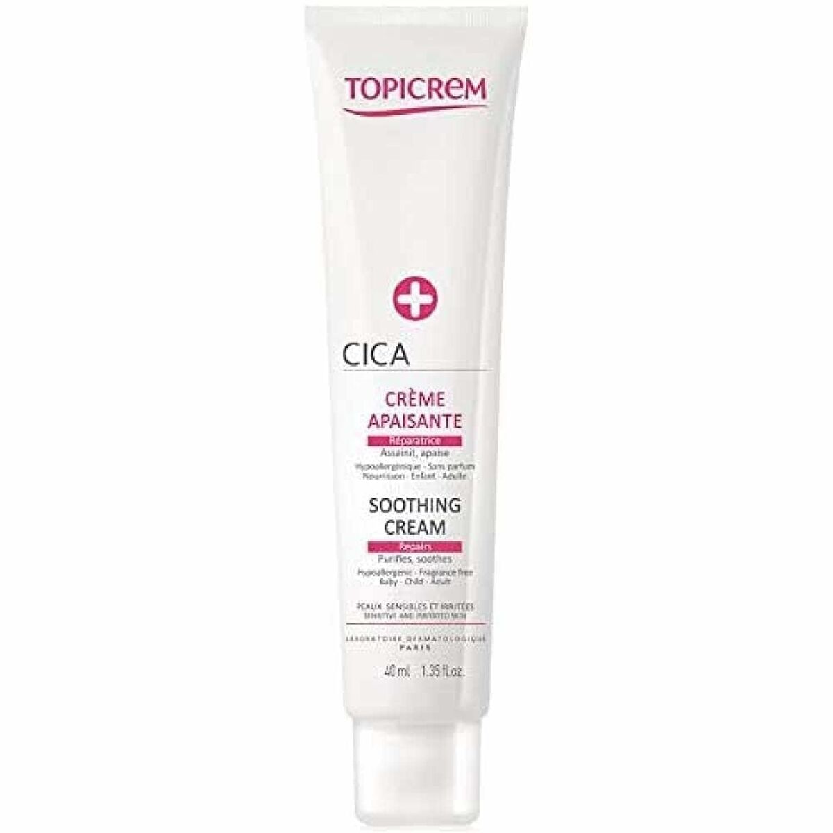 Lindrande kräm Topicrem Cica 40 ml