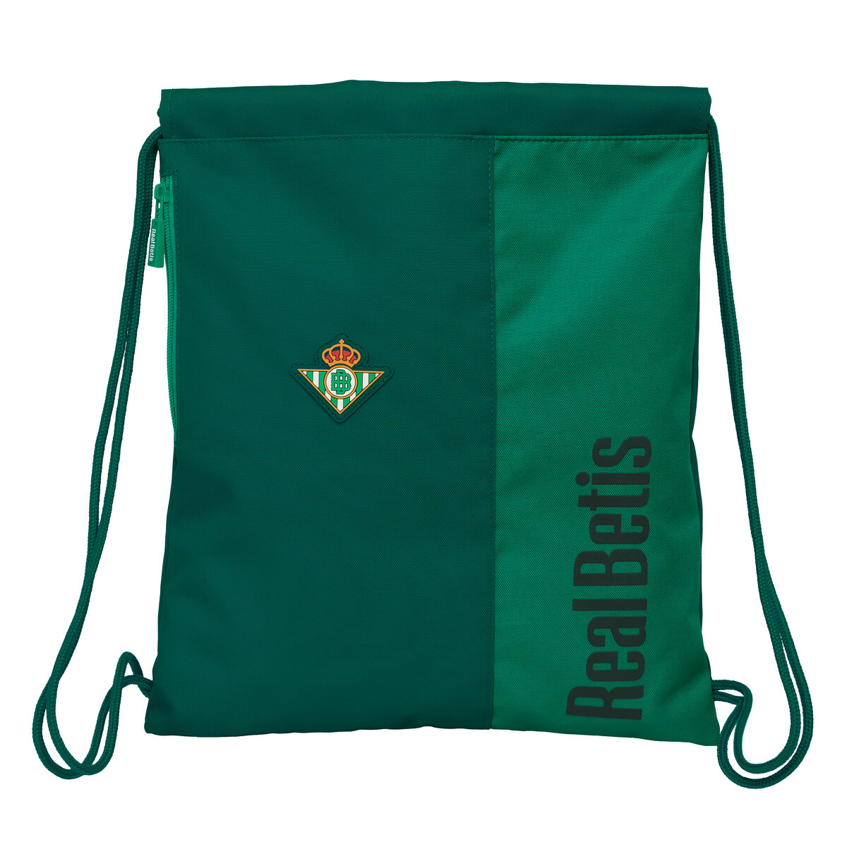 Skopåse med remmar Real Betis Balompié Grön 35 x 40 x 1 cm
