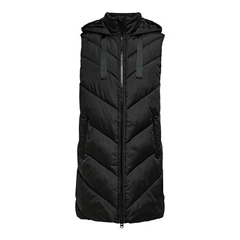 Väst, Dam Only Jdyskylar Padded Svart