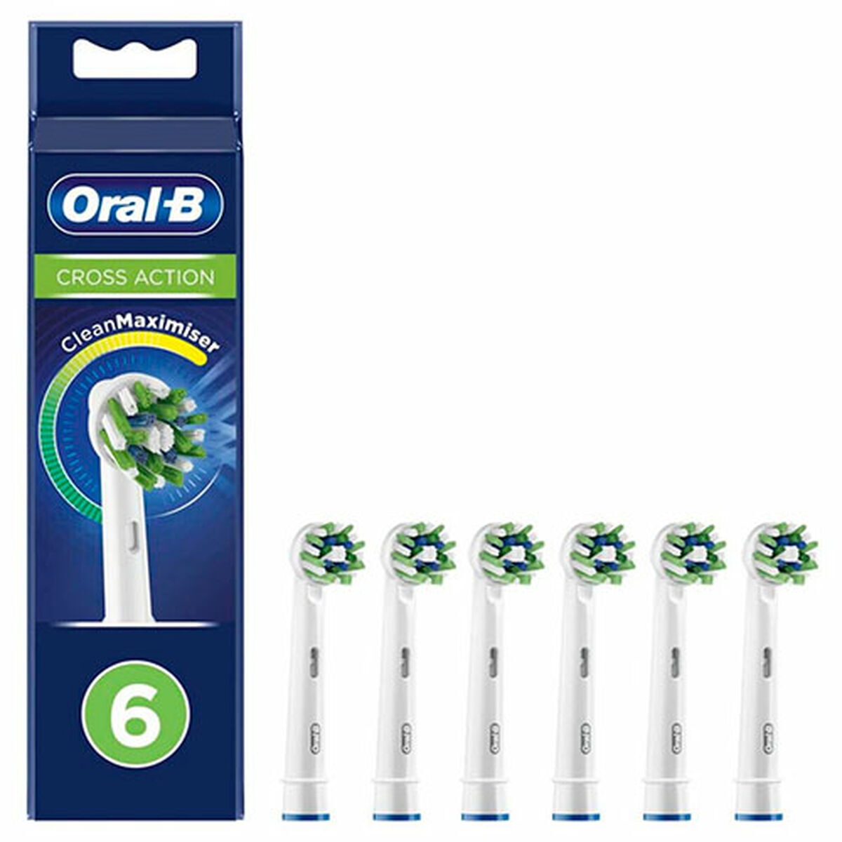 Tandborsthuvud Oral-B 80339345 Vit