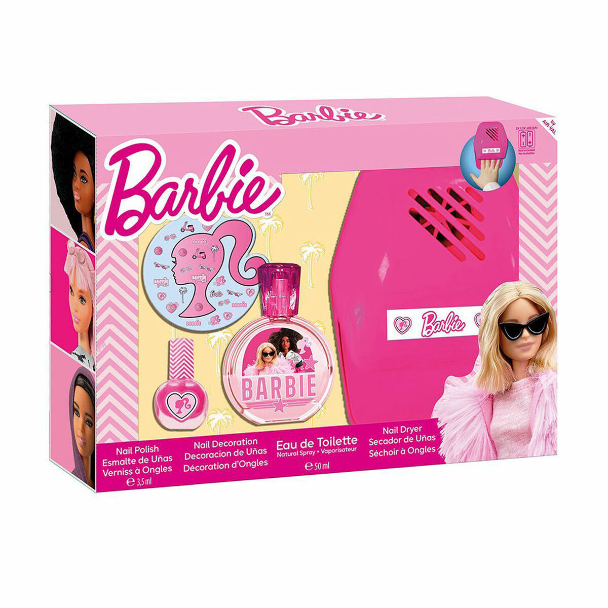 Parfymset Barn Barbie BARBIE 4 Delar
