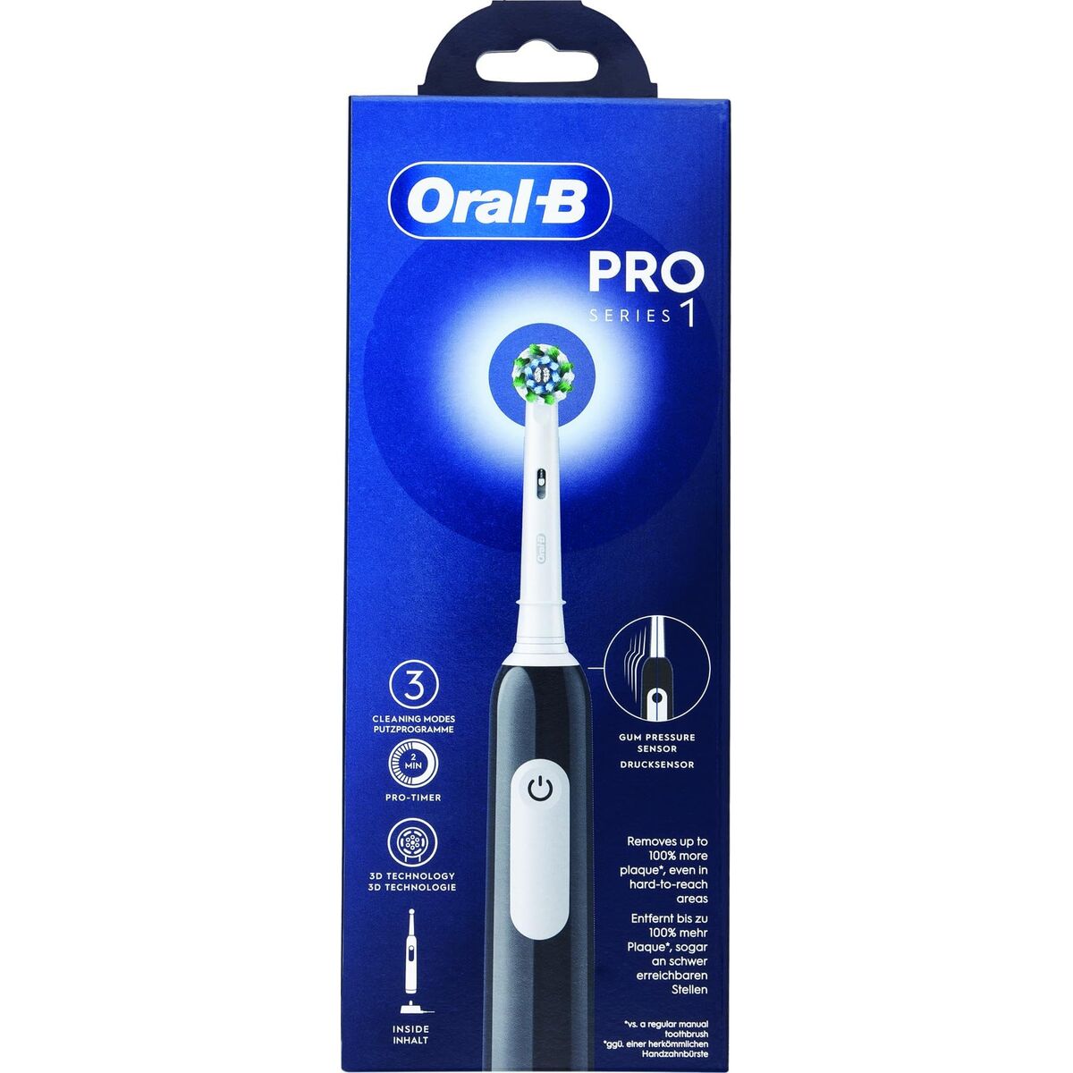Elektrisk Tandborste Braun Pro 1 Svart